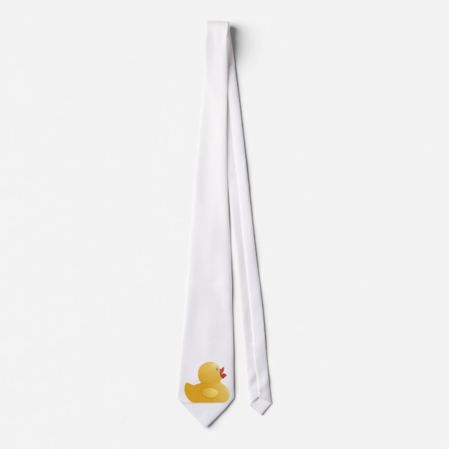 Corbata Pato de goma amarillo (Anverso)