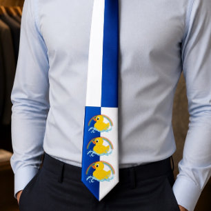 Corbata Pato de goma amarillo