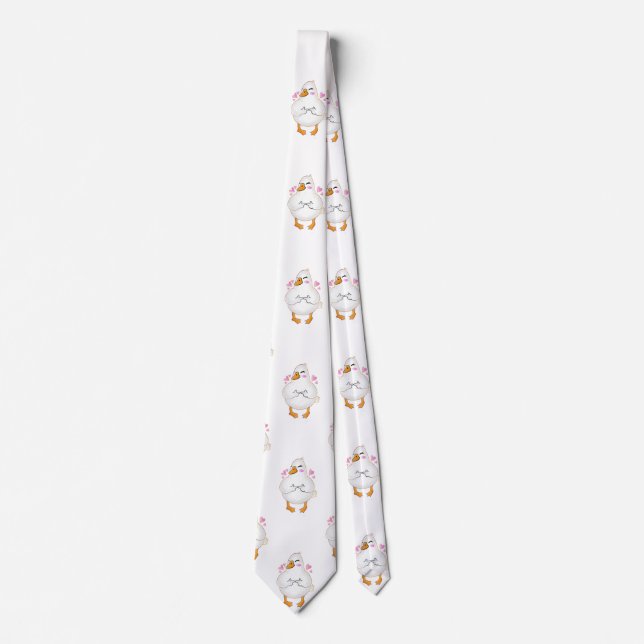 Corbata Pato Shy Fingers Necs Tie (Anverso)