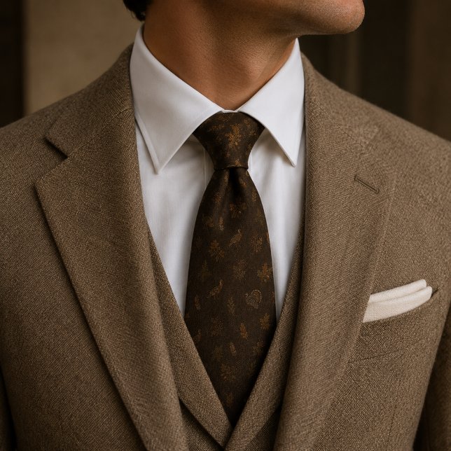 Corbata Patrimonio Bosque Silvestre Pavo (Subido por el creador)