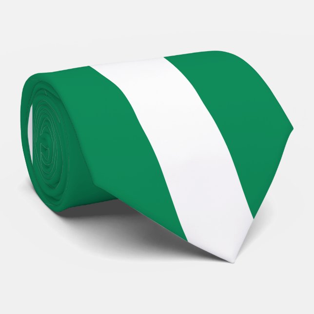 Corbata Patriotic Nigeria Flag (Enrollado)