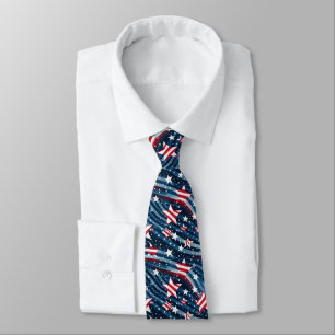 Corbata Patriótica USA Hombre