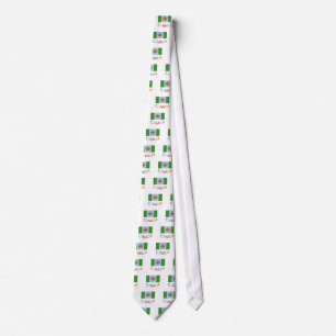 Corbata Patriotismo artístico de la bandera de Canadá. Día