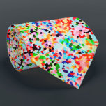 Corbata Patrón abstracto colorido de Confetti<br><div class="desc">Guay colorido y único confetti abstracto como patrón.</div>