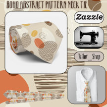 Patrón abstracto de Boho