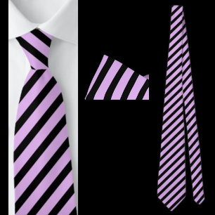 Corbata Patrón Abstracto De Tejido De Cuello De Rayo Negro