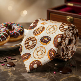 Corbata Patrón Amante de Donas