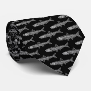 Corbata Patrón anchovy - negro y 30% gris