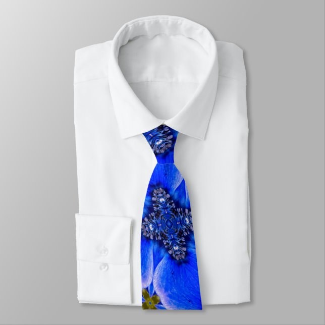 Corbata Patrón anémico de los jardines azules (Atado)