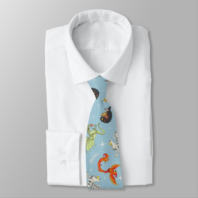 Corbata Patrón Antiguo de Criaturas Mágicas (Atado)