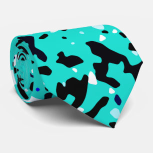 Corbata Patrón azul Verde azulado verde turquesa