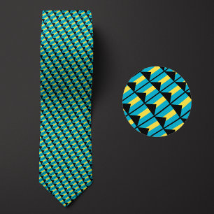 Corbata Patrón Bandera de Bahamas