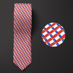 Corbata Patrón Bandera de Colombia<br><div class="desc">La corbata del patrón de bandera de Colombia destaca los colores nacionales del país desde una distancia al emplear un ingenioso diseño anglonizado. Tras una inspección más minuciosa,  el patrón repetible y sin fisuras de banderas pequeñas muestra el estandarte nacional del país de una manera estética y agradable.</div>