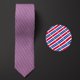 Corbata Patrón Bandera de Costa Rica