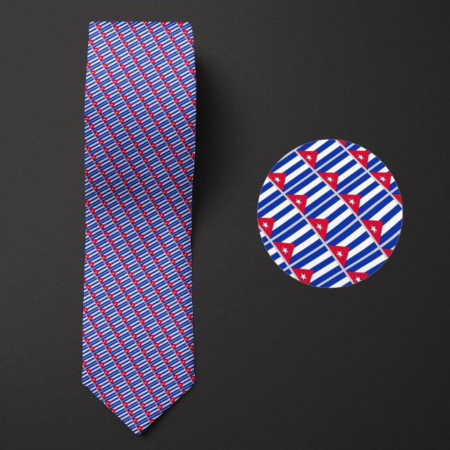 Corbata Patrón Bandera de Cuba (Subido por el creador)