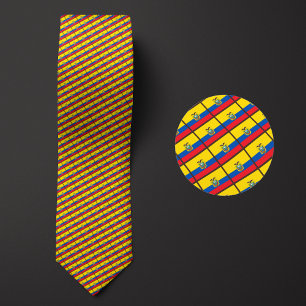 Corbata Patrón Bandera de Ecuador