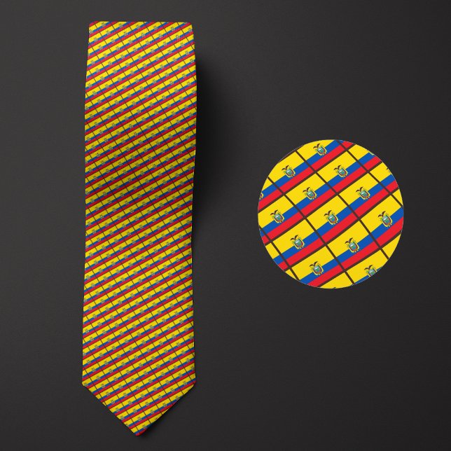 Corbata Patrón Bandera de Ecuador (Subido por el creador)