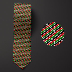 Corbata Patrón Bandera de Kenia