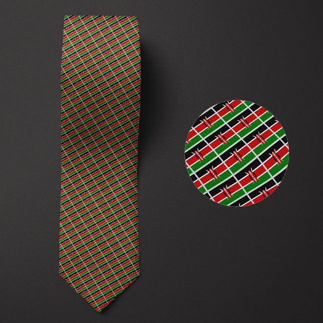 Corbata Patrón Bandera de Kenia (Subido por el creador)