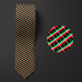 Corbata Patrón Bandera de Libia