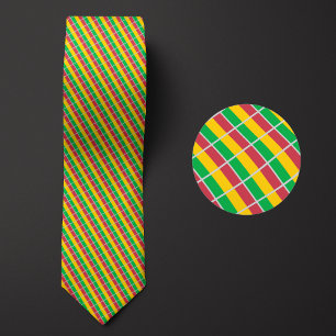 Corbata Patrón Bandera de Mali