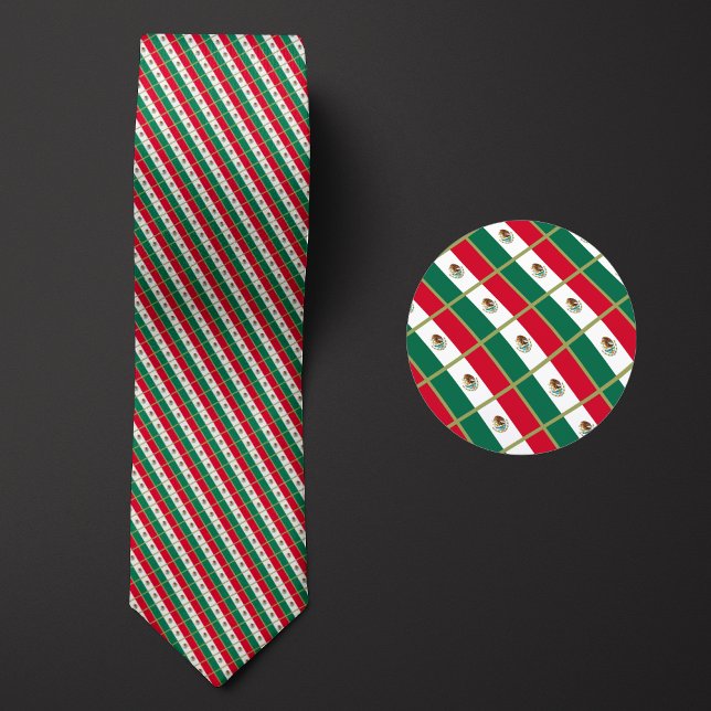 Corbata Patrón Bandera de México (Subido por el creador)