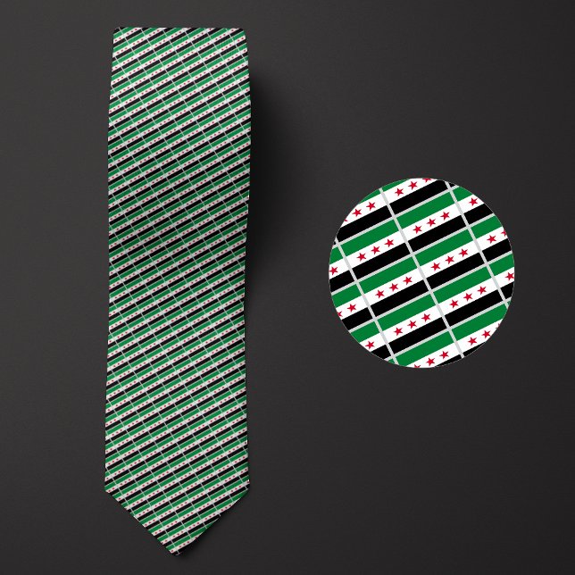 Corbata Patrón Bandera de Siria (nueva) (Subido por el creador)