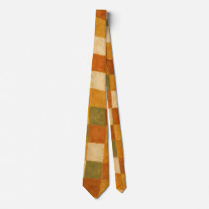 Corbata Patrón Boho Earth Tone Checkpoint