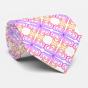 Corbata Patrón cardíaco arcoiris