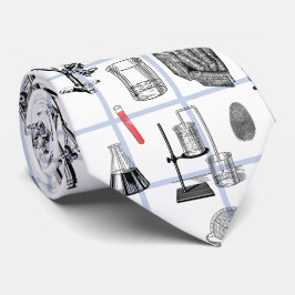 Corbata Patrón científico de química científica