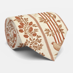Corbata Patrón Clásico de Toile de Gallina de Granero de T