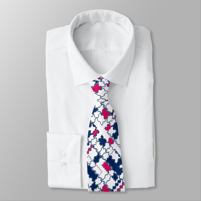 Corbata Patrón colorido , elegante (Atado)