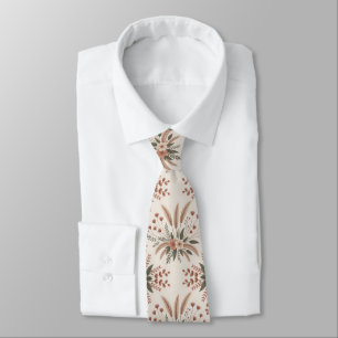Corbata Patrón continuo boho de estética moderna