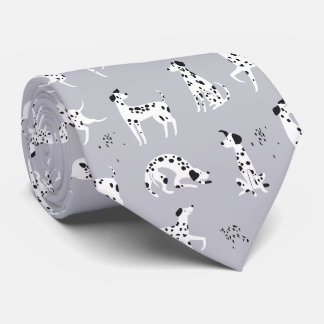 Corbata Patrón continuo de adorable perro dálmata