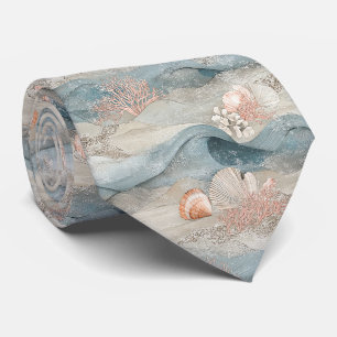 Corbata Patrón costero arrecife de coral Aqua Océano