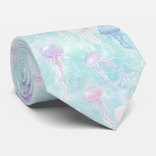 Corbata Patrón Costero de Medusas de Verano