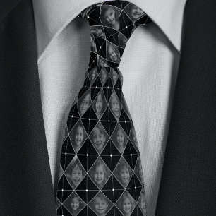 Corbata Patrón de 16 fotos de la familia personalizado
