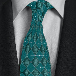 Corbata Patrón de 16 fotos de la familia personalizado