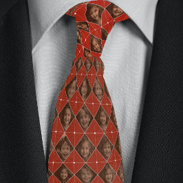 Corbata Patrón de 16 fotos de la familia personalizado
