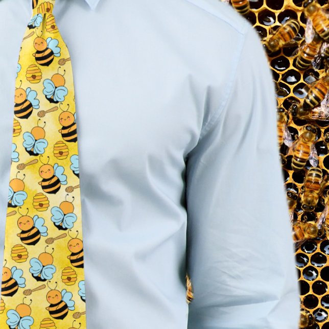Corbata Patrón de abeja de honeycomb (Subido por el creador)