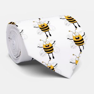 Corbata Patrón de abeja personalizado