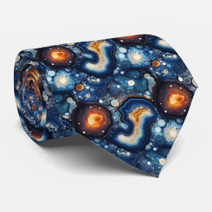Corbata Patrón de ágata en mosaico genial
