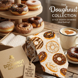 Corbata Patrón de Amante de Donas