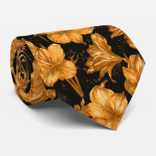 Corbata Patrón de Amarilis Atuendo de Hombre de Negocios
