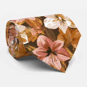 Corbata Patrón de Amarilis Marido Jardín Boda