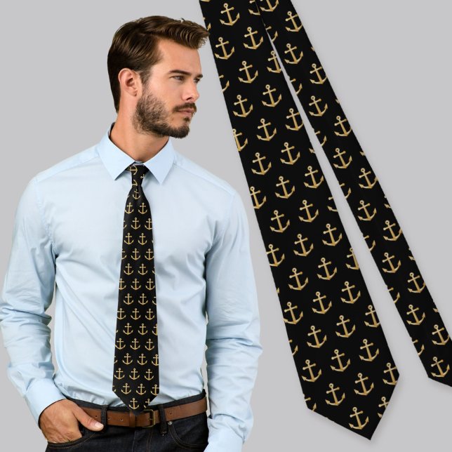 Corbata Patrón de ancla (Subido por el creador)