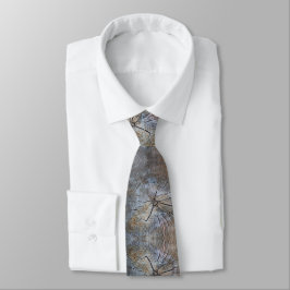 Corbata Patrón de anillo de árbol rústico