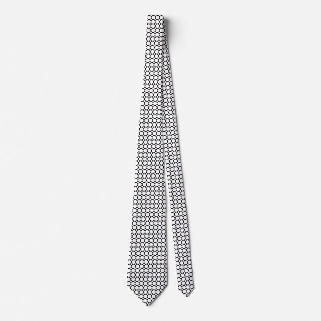 Corbata Patrón de anillos (Anverso)