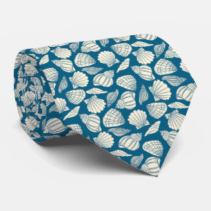 Corbata Patrón de Animales del Mar Océano