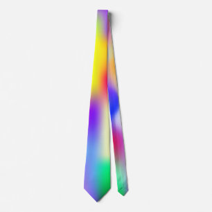 Corbata Patrón de Arcoíris
